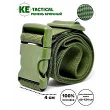 Ремень KE Tactical брючный из стропы 40 мм олива
