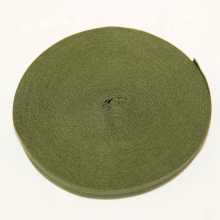 Резинка Фурнитура окантовочная перфорированная не насквозь 22 мм хаки (Rifle Green)