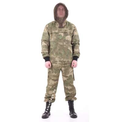 На фото модель в камуфляже Антигнус A-Tacs FG