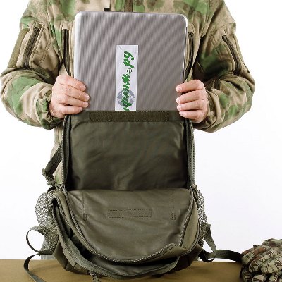 На фото рюкзак серии «Mission» с отделением для ноутбука.